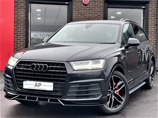 2018 Audi Q7 3.0 TDI 218 Quattro S Line 5dr Tip Auto 1 OWNER+VAT QUALIFYING