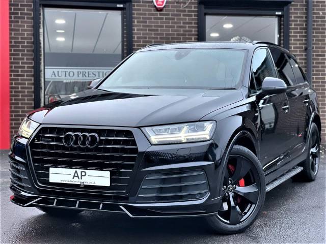 Audi Q7 3.0 TDI Quattro S Line 5dr Tip Auto Estate Diesel Black