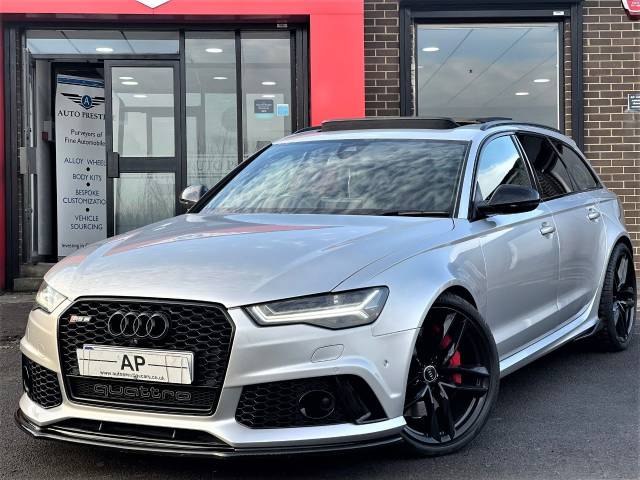 Audi RS6 4.0T FSI Quattro RS 6 5dr Tip Auto Estate Petrol Silver