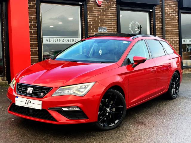 2018 SEAT Leon 2.0 TDI 184 FR Technology 5dr DSG TOURING BLACK EDITION SPEC PAN ROOF SEAT SOUND