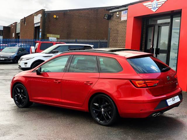 2018 SEAT Leon 2.0 TDI 184 FR Technology 5dr DSG TOURING BLACK EDITION SPEC PAN ROOF SEAT SOUND