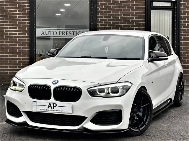 BMW 1 Series 3.0 M140i Shadow Edition 5dr Step Auto STAGE 2 PLUS 475BHP+LSD+BILSTEIN Hatchback Petrol White