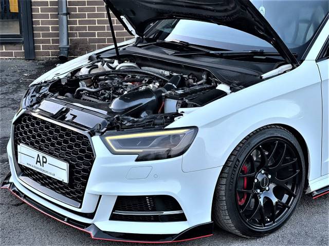 2016 Audi A3 2.0 S3 TFSI Quattro 5dr S Tronic STAGE 3 524 BHP OVER 20K UPGRADES PAN ROOF BLACK EDITION