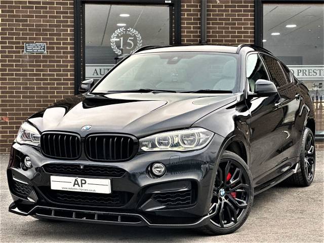 BMW X6 3.0 xDrive M50d 5dr Auto EVERY EXTRA RARE SUNROOF Coupe Diesel Black