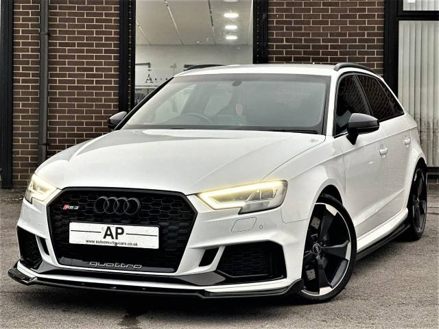 Audi RS3 2.5 TFSI RS 3 Quattro 5dr S Tronic 12 MONTHS AUDI WARRANTY Hatchback Petrol White