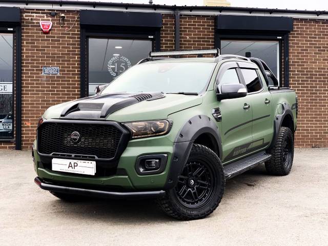 Ford Ranger 2.0 Pick Up Double Cab Wildtrak BI TURBO 213 Auto 10 SPEED MILITARY RAPTOR WIDEBODY EDITION Pick Up Diesel Black