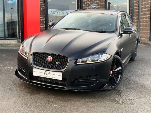 2013 Jaguar XF 3.0d V6 S Portfolio 5dr SPORTBRAKE Auto 350 BHP TOP OF THE RANGE MATT BLACK EDITION RAREST