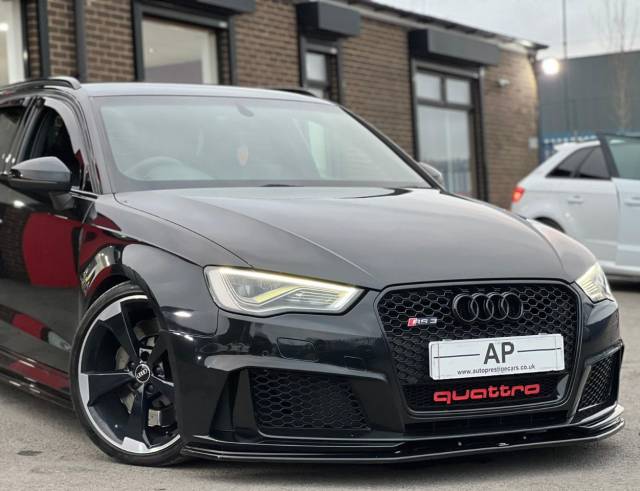 2015 Audi RS3 2.5 Quattro 5dr S Tronic STAGE 1+430 BHP MILLTEKS 8K UPGRADES RED DESIGN PACKAGE