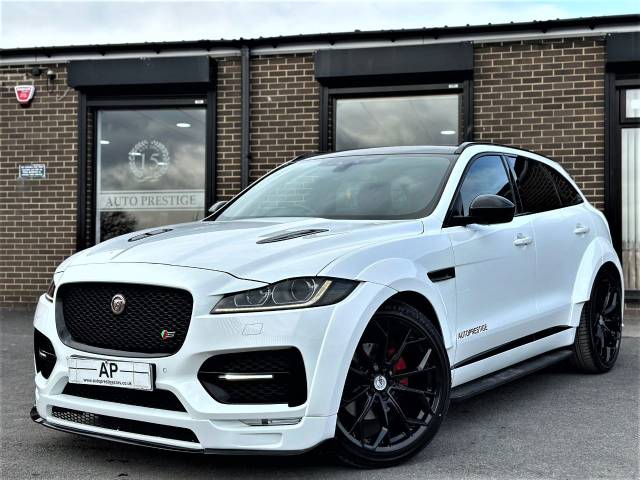 Jaguar F-Pace 3.0d V6 S 5dr Auto AWD ADAIR GTS WIDEBODY EDITION Estate Diesel White