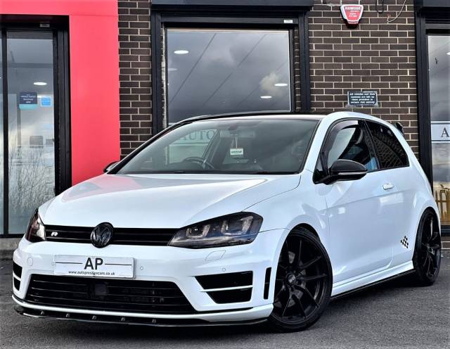 Volkswagen Golf 2.0 TSI R 3dr DSG DEVIL DEVELOPMENTS STAGE 3 433 OVER 8K SPEND HYBRID STARLIGHT ROOF Hatchback Petrol White