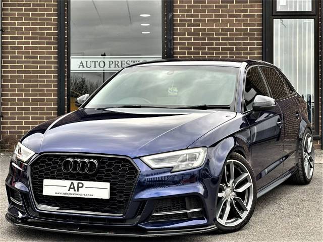 Audi S3 2.0 S3 TFSI Quattro 5dr S Tronic Hatchback Petrol Blue