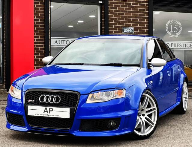 Audi RS4 4.2 B7 FACTORY NOGARO EDITION 1 OF 2 IN THE UK LAST OWNER 9 YEARS..OVER 10K MAINTAINENCE Saloon Petrol Blue
