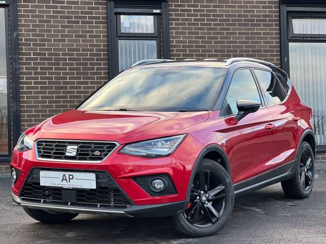 SEAT Arona 1.0 TSI 115 FR 5dr DSG BLACK EDITION PACKAGE RARE LOOKS Hatchback Petrol Red