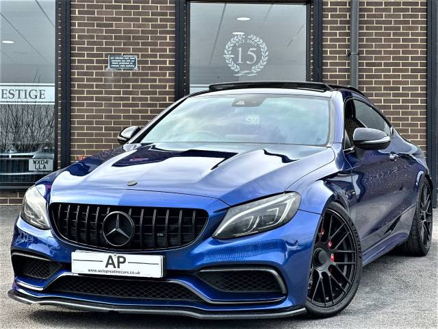 Mercedes-Benz C 63 AMG 4.0 C63 Premium 2dr Auto MSL STAGE 2 645BHP Coupe Petrol Blue