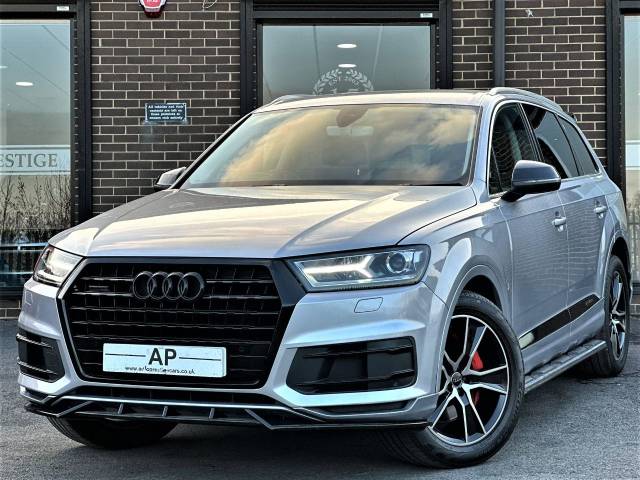 Audi Q7 3.0 TDI Quattro SE 5dr Tip Auto BLACK PACK VIRTUAL HEADS UP Estate Diesel Silver