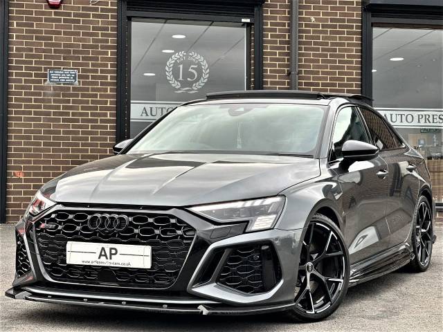 Audi RS3 2.5 RS 3 TFSI Quattro Vorsprung 4dr S Tronic Saloon Petrol Grey