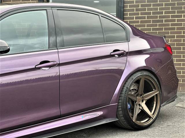 2018 BMW M3 3.0 4dr DCT [Competition Pack] 10K EXTRAS INDIVIDUAL TWILIGHT PURPLE CARBON EXTRAS