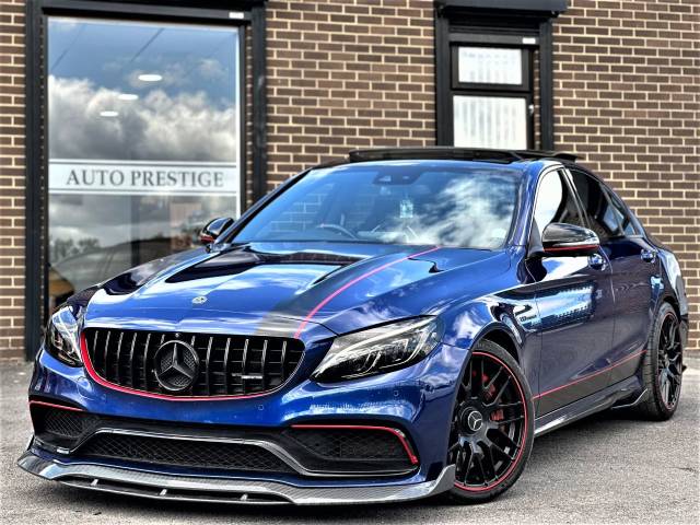 Mercedes-Benz C Class 4.0 C63 S Premium 4dr Auto Saloon Petrol Blue