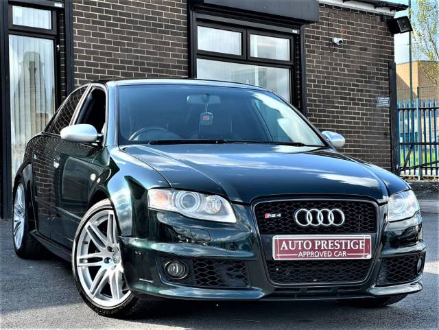 2006 Audi RS4 4.2 Quattro 4dr RARE CAMBRIDGE DEEP BLACK GREEN 10K SPENT RECENTLY RAREST AROUND ORIGINAL CONDITION