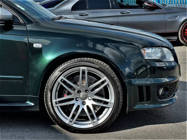 2006 Audi RS4 4.2 Quattro 4dr RARE CAMBRIDGE DEEP BLACK GREEN 10K SPENT RECENTLY RAREST AROUND ORIGINAL CONDITION