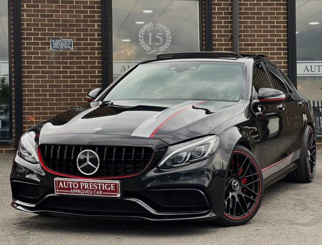 Mercedes-Benz C Class 4.0 C63 S Premium 4dr Auto Saloon Petrol Black