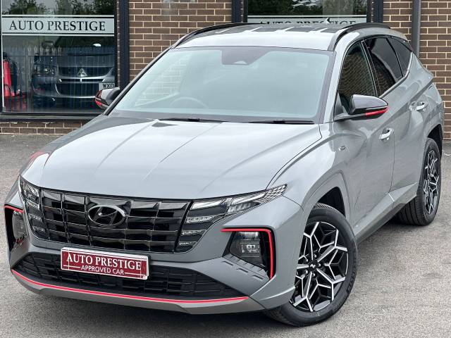 2022 Hyundai Tucson 1.6 TGDi Hybrid 230 N Line 5dr 2WD Auto AS NEW SHIMMERING SILVER GREY