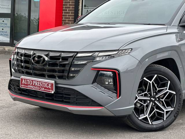 2022 Hyundai Tucson 1.6 TGDi Hybrid 230 N Line 5dr 2WD Auto AS NEW SHIMMERING SILVER GREY