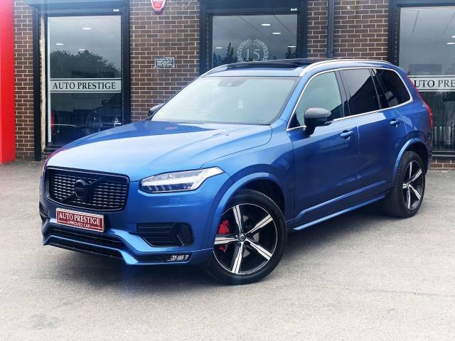 Volvo XC90 2.0 D5 PowerPulse R DESIGN 5dr AWD Geartronic 7 SEATER PAN ROOF Estate Diesel Blue