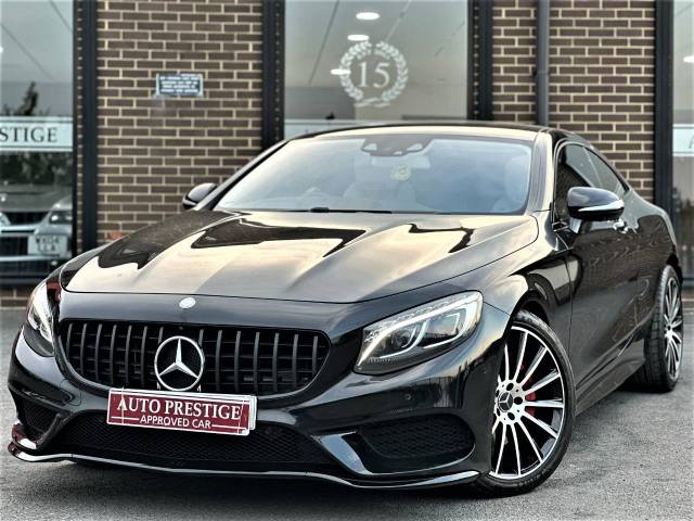 Mercedes-Benz S Class 4.7 S500 AMG Line Premium 2dr Auto Coupe Petrol Black