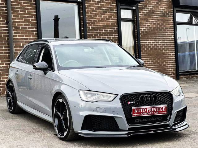 2016 Audi RS3 2.5 TFSI RS 3 Quattro 5dr S Tronic [Nav] BUCKETS NARDO GREY