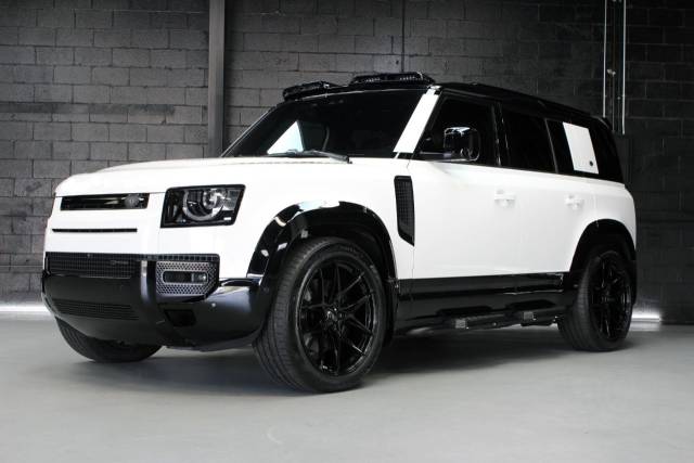 Land Rover Defender 3.0 D250 X-Dynamic S 110 5dr Auto+PANROOF+AD CUSTOMS UPGRADES+VATQ Estate Diesel White