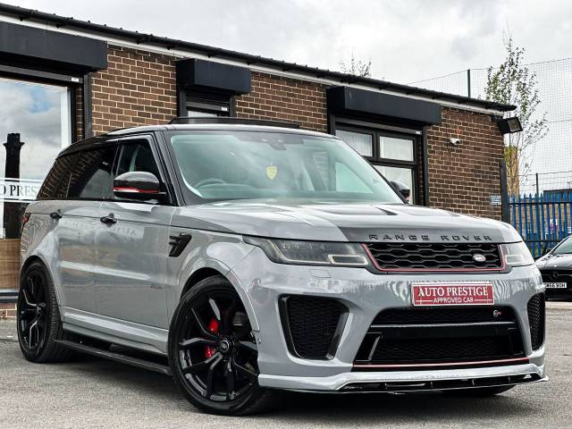 2020 Land Rover Range Rover Sport 5.0 RANGE ROVER SPORT SVR CARBON EDITION SVO SPECIAL PAINTS CUSTOM PALLET NARDO GREY 2020 MODEL