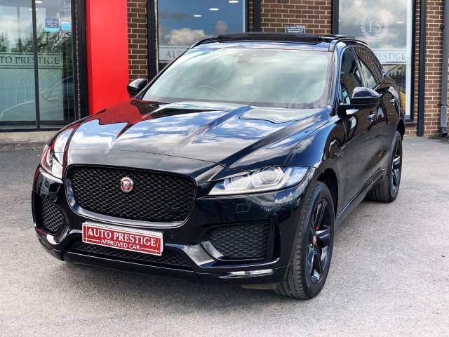 2017 Jaguar F-Pace 3.0d V6 S 5dr Auto AWD BLACK EDITION PACK PAN ROOF
