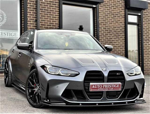 2022 BMW M3 3.0 xDrive Competition M 4dr Step Auto INDIVIDUAL PAINTS FROZEN GREY ULTIMATE CARBON EDITION EVERY EXTRA