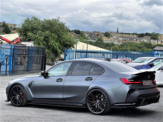2022 BMW M3 3.0 xDrive Competition M 4dr Step Auto INDIVIDUAL PAINTS FROZEN GREY ULTIMATE CARBON EDITION EVERY EXTRA