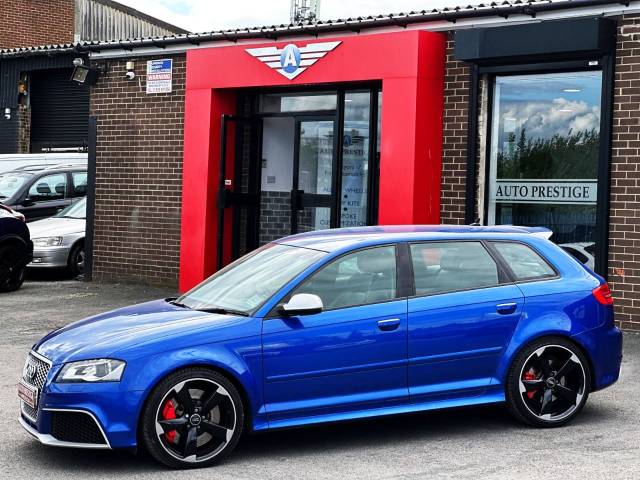 2012 Audi RS3 2.5T FSI Quattro 5dr S Tronic RAREST 1 OWNER LOW MILEAGE FASH SEPANG BLUE PEARL EFFECT