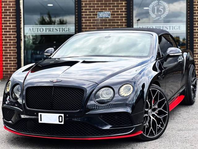 2017 Bentley Continental GTC 4.0 V8 S 2dr Auto BLACK EDITION OVER 30K OPTIONS RAREST