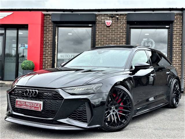 Audi RS6 4.0 RS 6 TFSI Quattro Carbon Black 5dr Tiptronic Estate Petrol Black