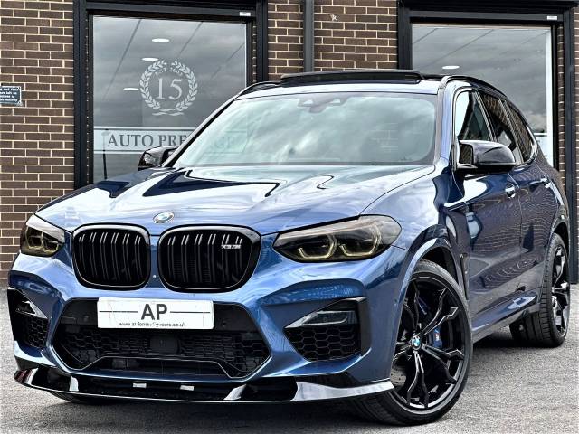 BMW X3 M 3.0 xDrive X3 M Competition 5dr Step Auto Estate Petrol Blue