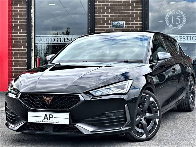 Cupra Leon 2.0 TSI 300 VZ3 5dr DSG HIGH SPEC Hatchback Petrol Black