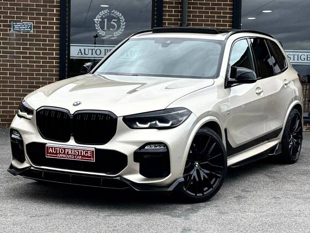 BMW X5 3.0 xDrive30d M Sport 5dr Auto OVER 12K EXTRAS INDIVIDUAL PAINTS 7 SEATER AERO PACK SKY LOUNGE Estate Diesel Bronze/white