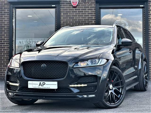 Jaguar F-Pace 2.0d Prestige 5dr Auto AWD ADAIR WIDE BODY 1 OF 5 LIMITED EDITION Estate Diesel Black