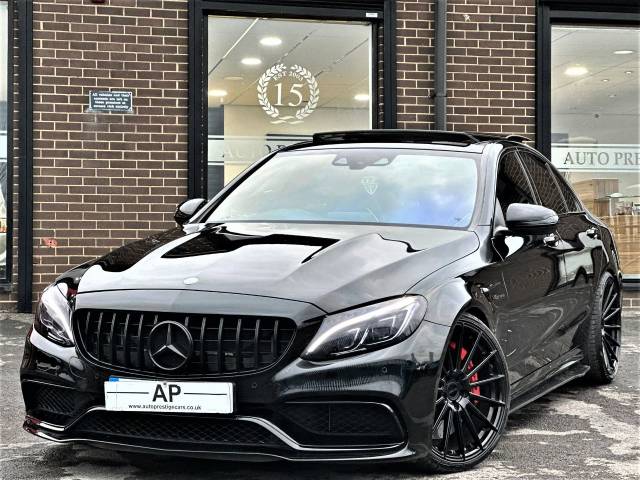 Mercedes-Benz C Class 4.0 C63 S Premium 4dr Auto PSL STAGE 2 650BHP Saloon Petrol Black