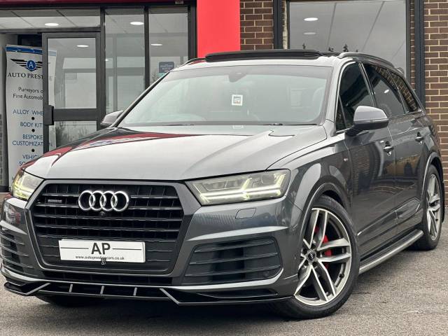 2018 Audi Q7 3.0 50 TDI Quattro Black Edition 5dr Tiptronic HUGE SPEC PAN ROOF FULL LEATHER DYNAMIC PACK
