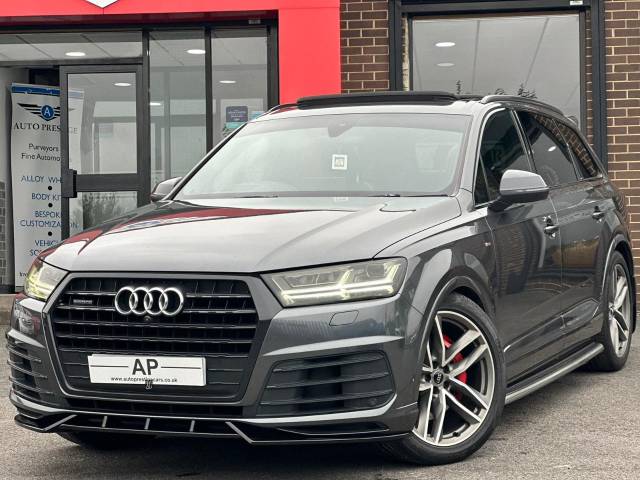 2018 Audi Q7 3.0 50 TDI Quattro Black Edition 5dr Tiptronic HUGE SPEC PAN ROOF FULL LEATHER DYNAMIC PACK