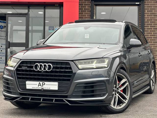 2018 Audi Q7 3.0 50 TDI Quattro Black Edition 5dr Tiptronic HUGE SPEC PAN ROOF FULL LEATHER DYNAMIC PACK