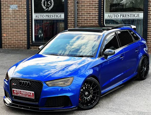2016 Audi RS3 2.5 Quattro 5dr S Tronic [Nav] OVER 15K SUPGRADES SHOW CAR ECO TUNE STAGE 2+ 450 ONE OF THE BEST AROUND