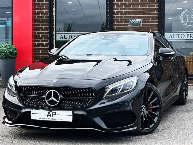 Mercedes-Benz S Class 4.7 S500 AMG Line Premium 2dr Auto Coupe Petrol Black