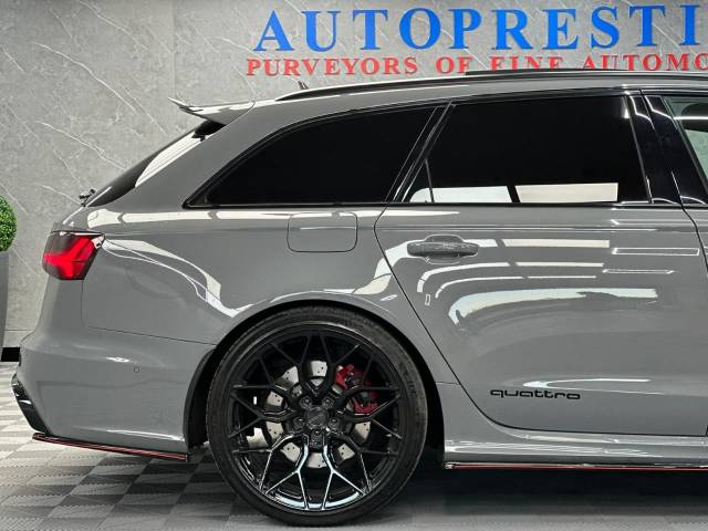 2016 Audi RS6 4.0T FSI Quattro REVO STAGE I 670 BHP 5K MILTEKK EXHAUST NARDO GREY HUGE SPEC FLOW FORM ALLOYS