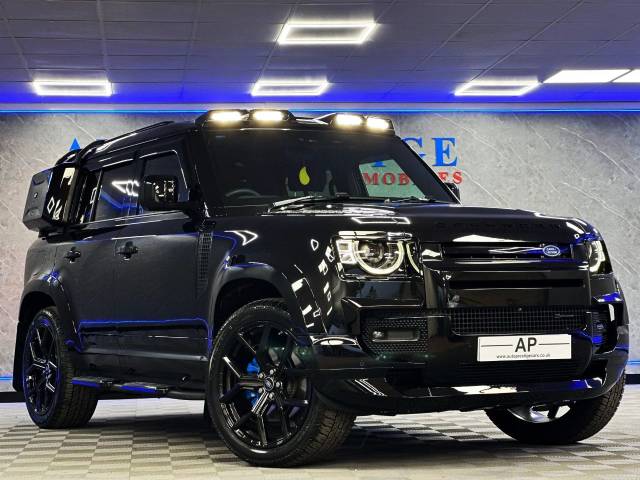 Land Rover Defender 3.0 D250 X-Dynamic SE 110 5dr Auto AP WIDE-ARCH CONVERSION Estate Diesel Black